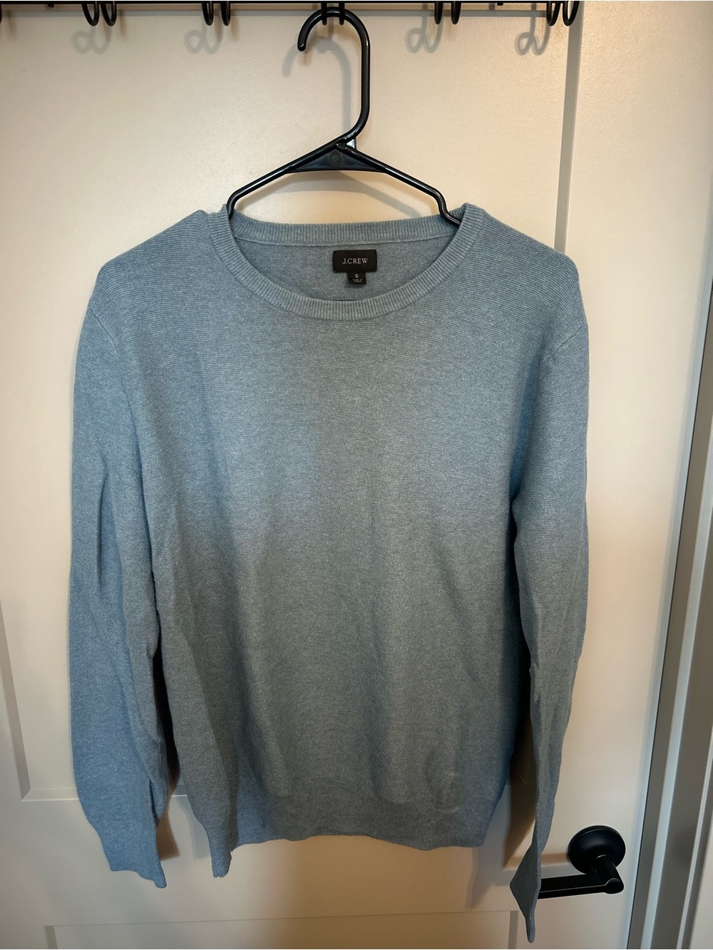 J. Crew Men's Sky Blue Crewneck Sweater